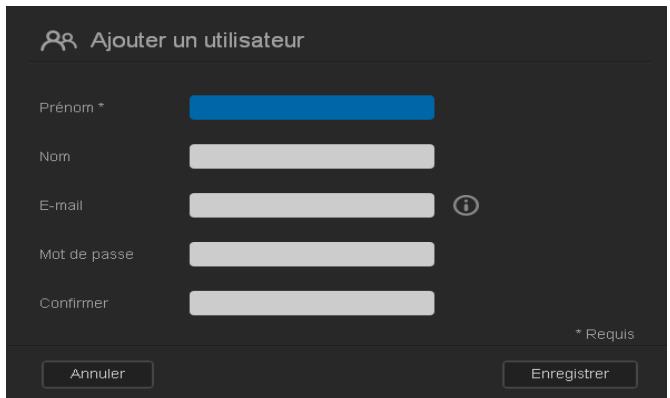 WESTERN DIGITAL MY CLOUD 3TO - Création d'un utiliser - 1