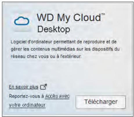 WESTERN DIGITAL MY CLOUD 3TO - Utilisation de l'app WD My Cloud for Desktop - 5