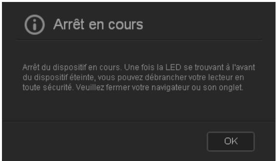 WESTERN DIGITAL MY CLOUD 3TO - Pour arrêté l'appareil : - 2