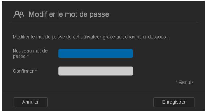 WESTERN DIGITAL MY CLOUD 3TO - Modification d'un mot de passeruse utiliseur - 1