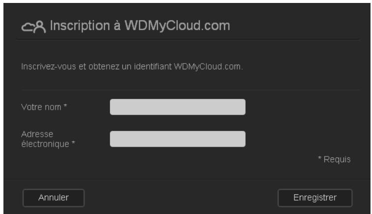 WESTERN DIGITAL MY CLOUD 3TO - Pour attribuer à l'utilisateur l'accès au site web WDMyCloud.com : - 1