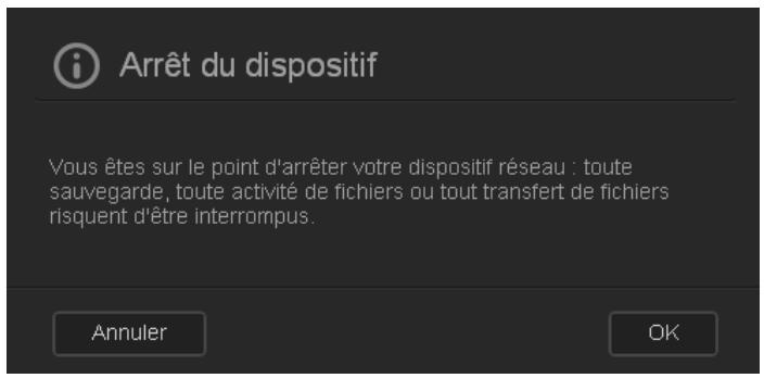 WESTERN DIGITAL MY CLOUD 3TO - Pour arrêté l'appareil : - 1