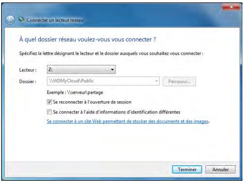 WESTERN DIGITAL MY CLOUD 3TO - Mon routeur est tombé en panne. Comment puis-je connecter la dette du lecteur manuellement ? - 1