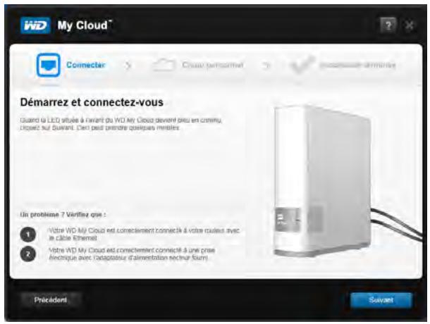 WESTERN DIGITAL MY CLOUD 3TO - Téléchargement et installation du logiciel d'installation en lignePour télécharger le programme nécessaire pour l'installation de votre apparéil : - 4