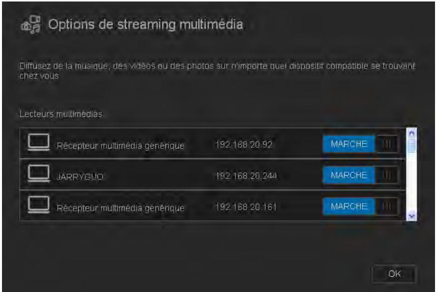 WESTERN DIGITAL MY CLOUD 3TO - Pour afficher tous les lecteurs du réseau local et activer ou désactiver la diffusion : - 1