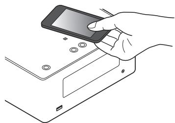 DENON N4 WHITE - Touchez sur cet apparéil avec l'antenne NFC du périphérique Bluetooth. - 1