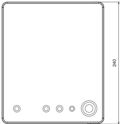 DENON N4 WHITE - Dimensions - 1