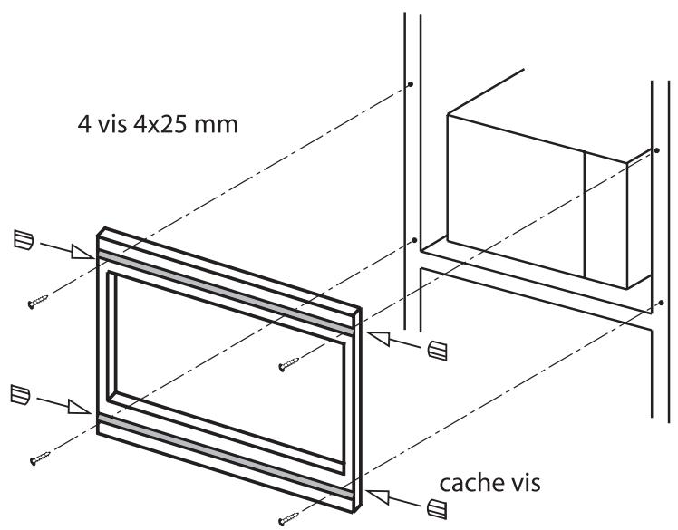 SAUTER SME620WF1 - KIT D'ENCASTREMENT - 2