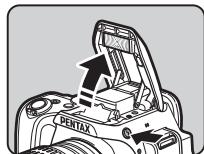PENTAX K-S1 BLANC + 18-55MM - Replacez l'interrupteur principal sur la position [ON] (MARCHE) pour quitter le mode. - 2
