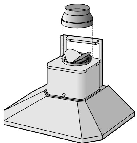 ARTHUR MARTIN AFC 658 X - Pour installer la cheminée en version évacuation - 10
