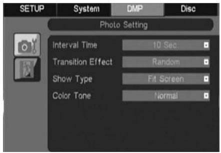 BRANDT BDVD1291 - Menu DMP - 1