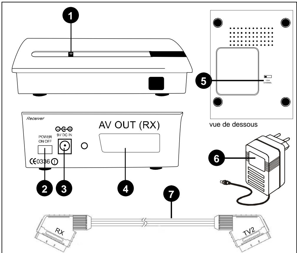 C6V FREELINE BB3TV - B.7. Câble péritel. - 1