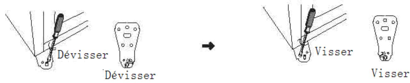 THOMSON THFZ165 - INVERSION DU SENS D'OUVERTURE DE LA PORTE - 10