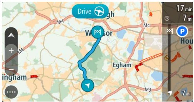 TOMTOM GO 6200 - Naviguer à l'aide d'un parcours enregistré - 1