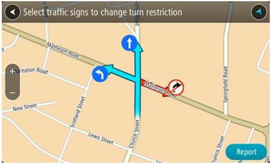 TOMTOM GO 6200 - Restriction de direction - 1
