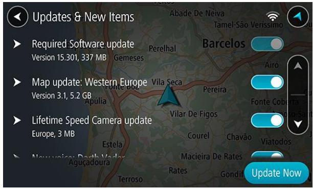 TOMTOM GO 6200 - Mises à jour et nouveaux éléments - 3