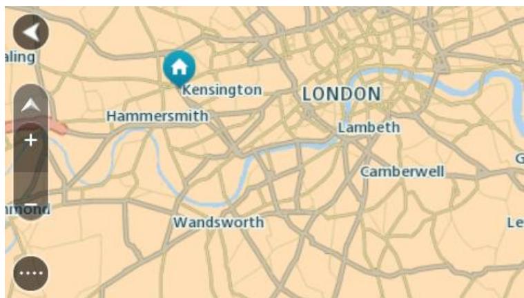 TOMTOM GO 6200 - Planifier un parcours à l'aide de la carte - 1