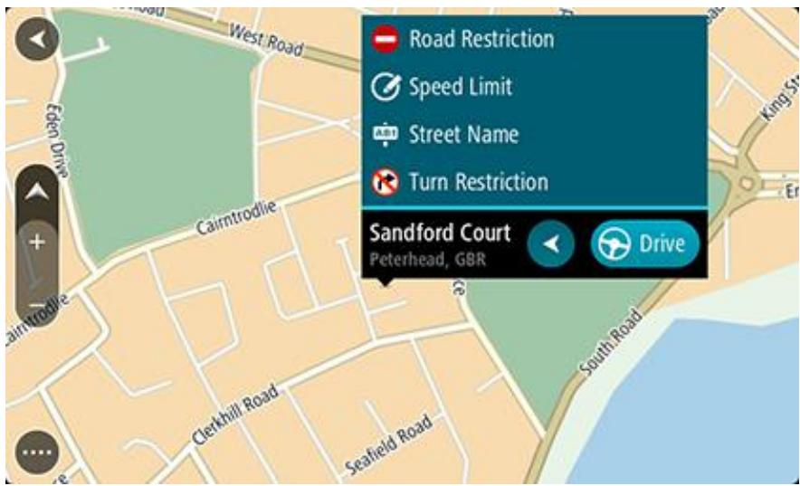 TOMTOM GO 6200 - Créer un rapport de modification de carte - 2