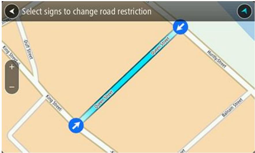 TOMTOM GO 6200 - Restriction routière - 1