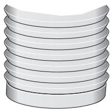 GAGGENAU AW 400-150Cc - Raccordement du conduit d'évacuation 0 150 mm (taille recommandede) - 1