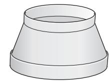 GAGGENAU AW 400-150Cc - Raccordement d'un conduit d'évacuation 0 120 mm - 2