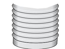 GAGGENAU AW 400-150Cc - Raccordement d'un conduit d'évacuation 0 120 mm - 1