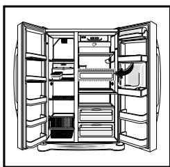 LG GC-3992SL PLATINIUM - Positionnement du Contrôleur de températe - 4