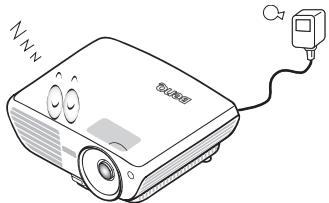 BENQ W1350 - Consignes de sécurité - 5
