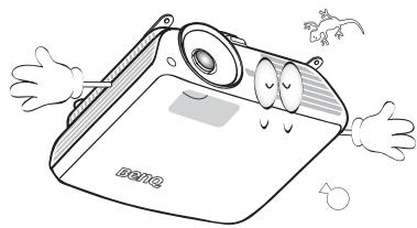 BENQ W1350 - Consignes de sécurité (suite) - 4