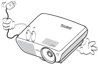 BENQ W1350 - Consignes de sécurité (suite) - 3