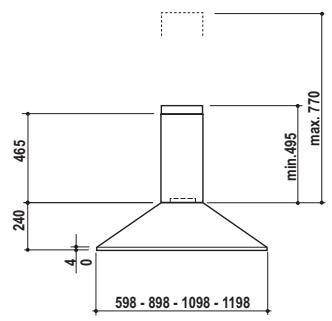 FALCON LEIHDC90Cy/C-EU - Encombrement - 1