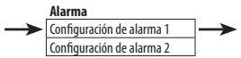 DARTY 36DaRrySHARPCOEURCHAINEMICROXL-B520D(BK) - Ajustar una alarma - 2