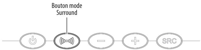 HARMAN KARDON SB 15 - Bouton de mode Surround de la barre de son - 1