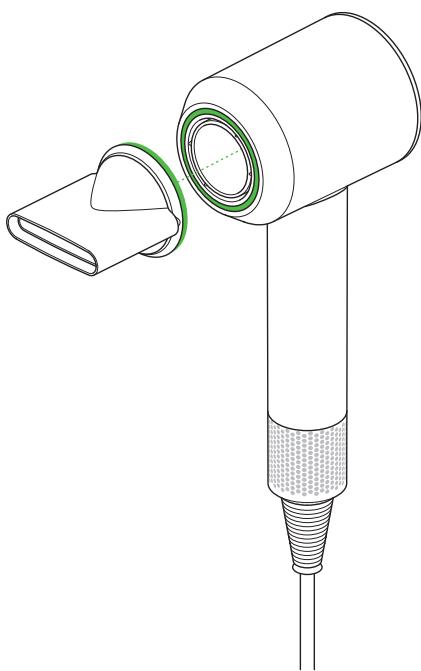 MAROQUE SUPERSONIC FUCHSIA - Concentrateur pour brushing - 1