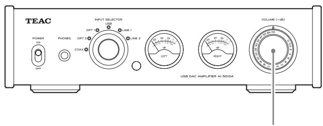 TEAC AI-501DA S - Minimisez le volume. - 1
