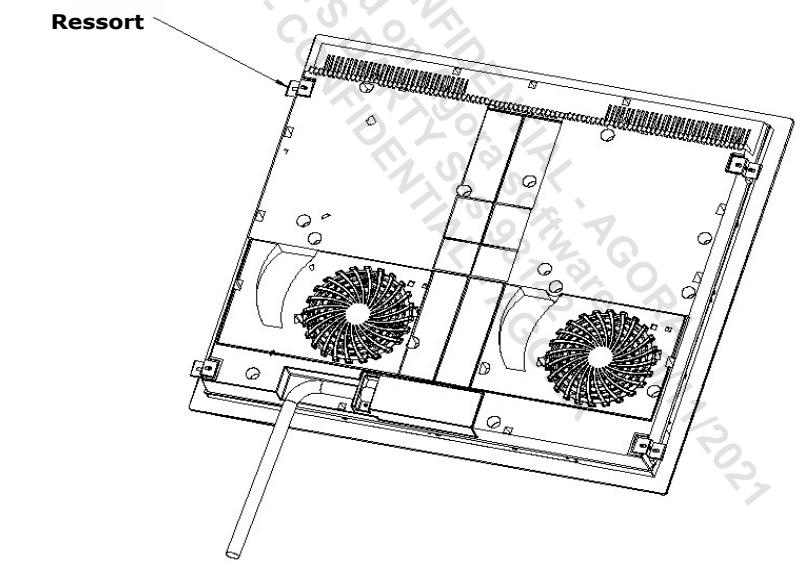 DARTY CTI63STSO - Réglage des reissorts - 1