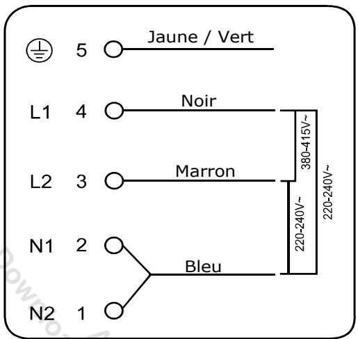 DARTY CTI63STSO - Raccordement de la table de cuisson au réseau électrique - 2