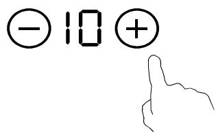 DARTY CTI63STSO - Utilisation de la minuterie comme minuteur indépendant (Si vous ne sélectionnez aucune zone de cuisson ) - 1