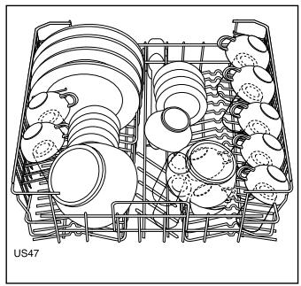 ARTHUR MARTIN ASF 6160 S ALUCO - Le panier supérieur - 1