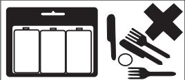 HITACHI AXM 549 C - INSTRUCTIONS DE SÉCURITÉ POUR LES PILES - 1