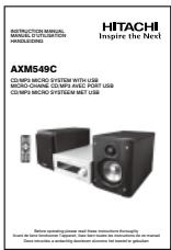 HITACHI AXM 549 C - Table of Contents - 7