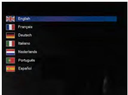 TELEFUNKEN DPF9324N - Sélection de la langue - 1