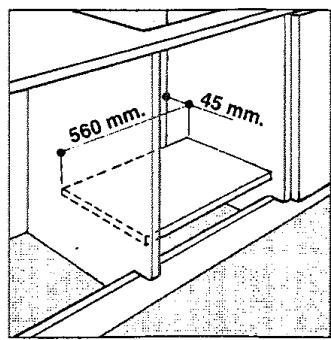 ARISTON FB 970 C.2 BK - Installation des jours à encastrer - 4