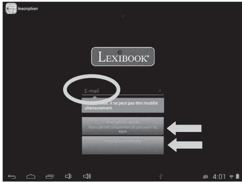 LEXIBOOK MFC195FRY - - Créer un compte lexibook® market premium - 2