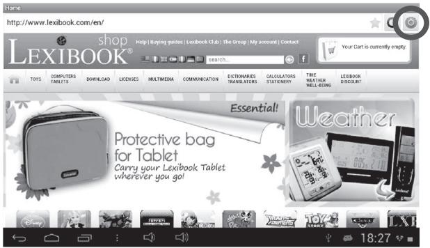 LEXIBOOK MFC195FRY - Le navigateur internet lexibook® protect - 3