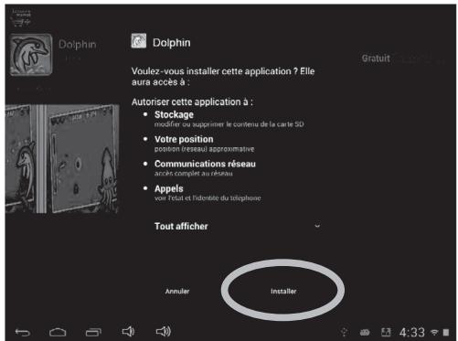 LEXIBOOK MFC195FRY - Installer une application sur la tablette - 1