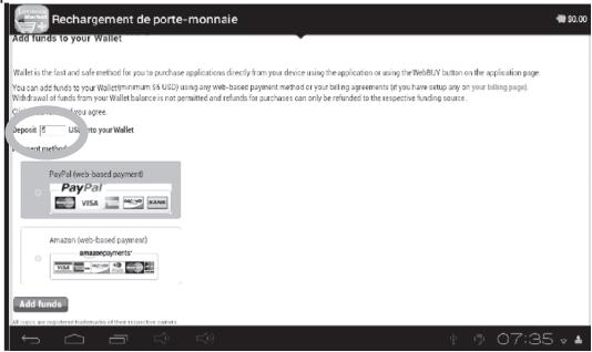 LEXIBOOK MFC195FRY - Ajouter du crédit dans le compte - 3