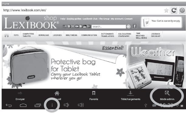 LEXIBOOK MFC195FRY - Le navigateur internet lexibook® protect - 6