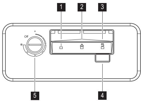 FAURE FFC639WAP - Bandeau de commande - 1