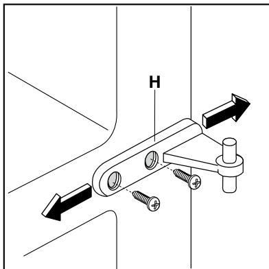 ELECTROLUX AND 32321 S - Réversibilité des portes - 3